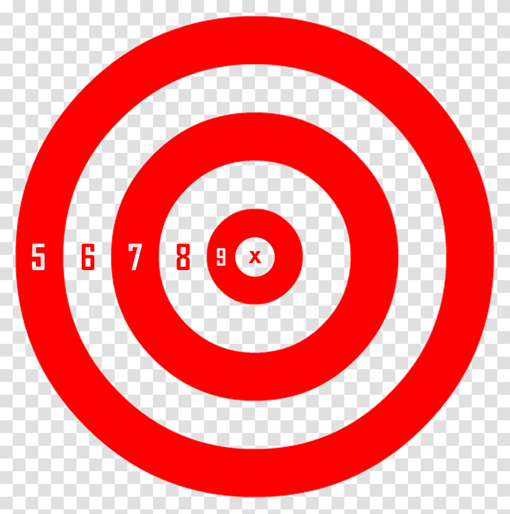 Red X Image Background, Spiral, Coil, Shooting Range Transparent Png