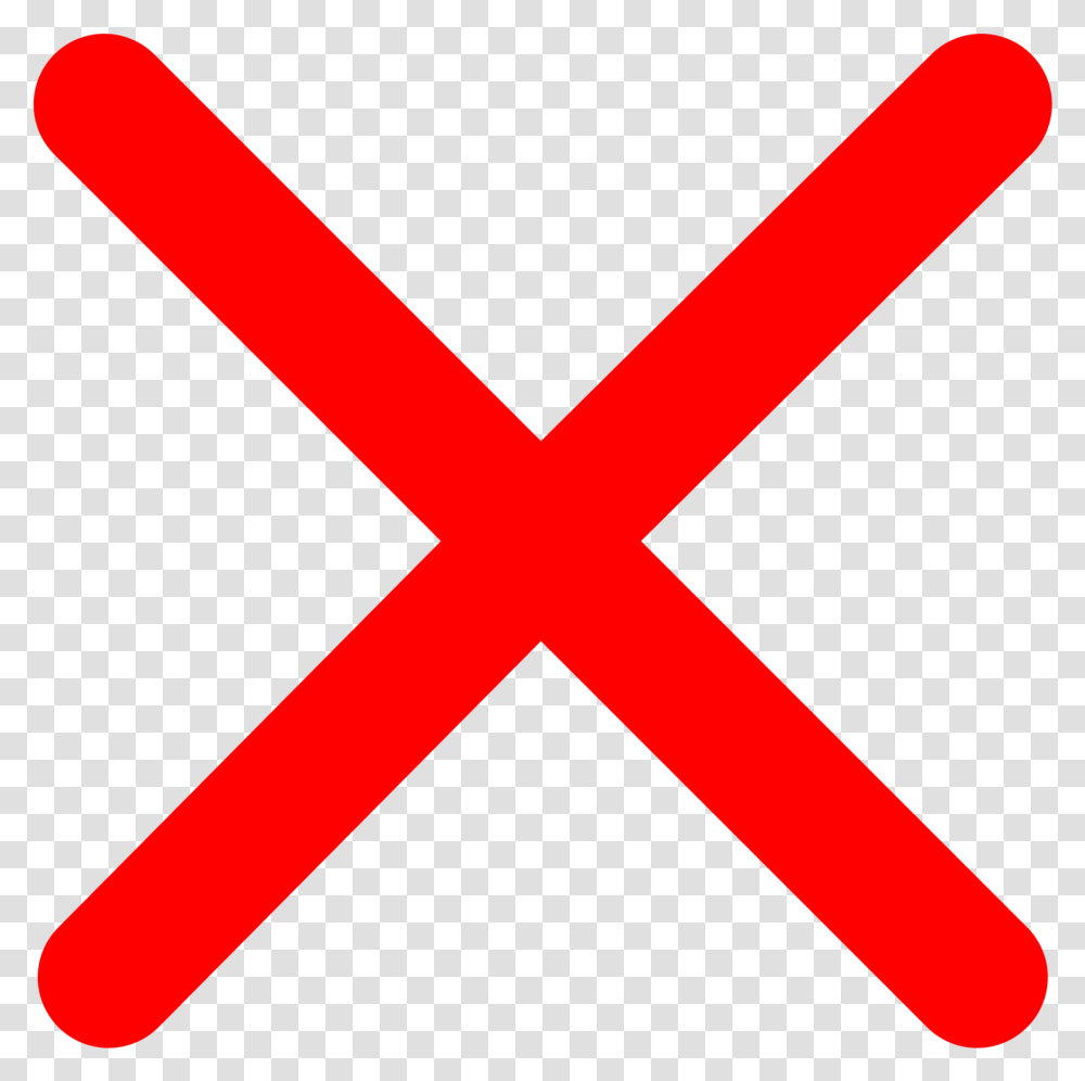 Red X Mark, Logo, Trademark, First Aid Transparent Png