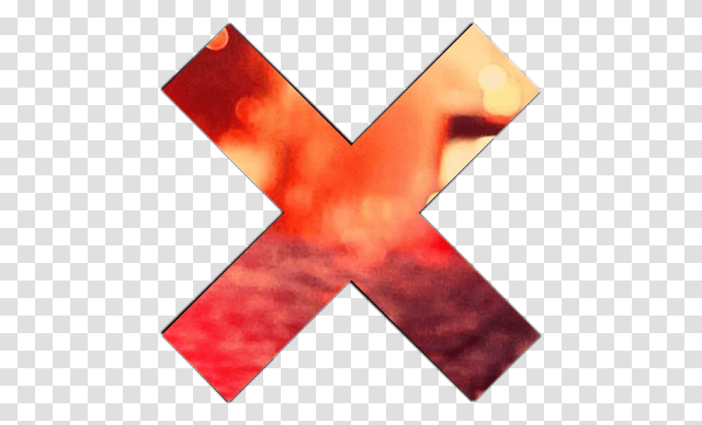 Red X Orange Retro Orangeaesthetic Orange And Red Aesthetic, Symbol, Logo, Trademark, Text Transparent Png