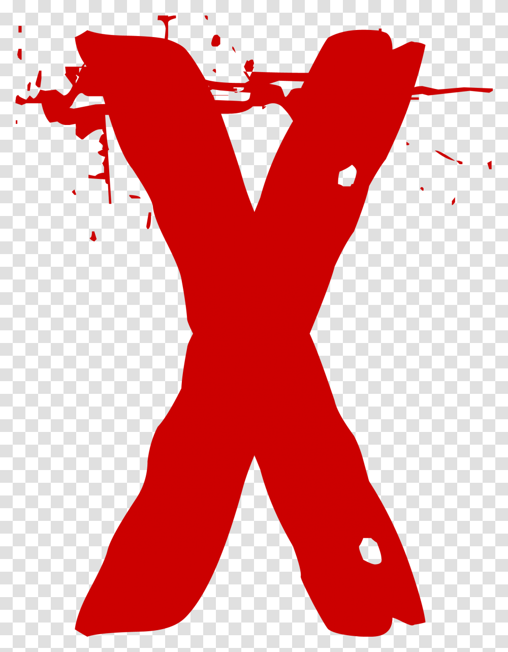 Red X X Vermelho, Hand, Person, Human, Art Transparent Png