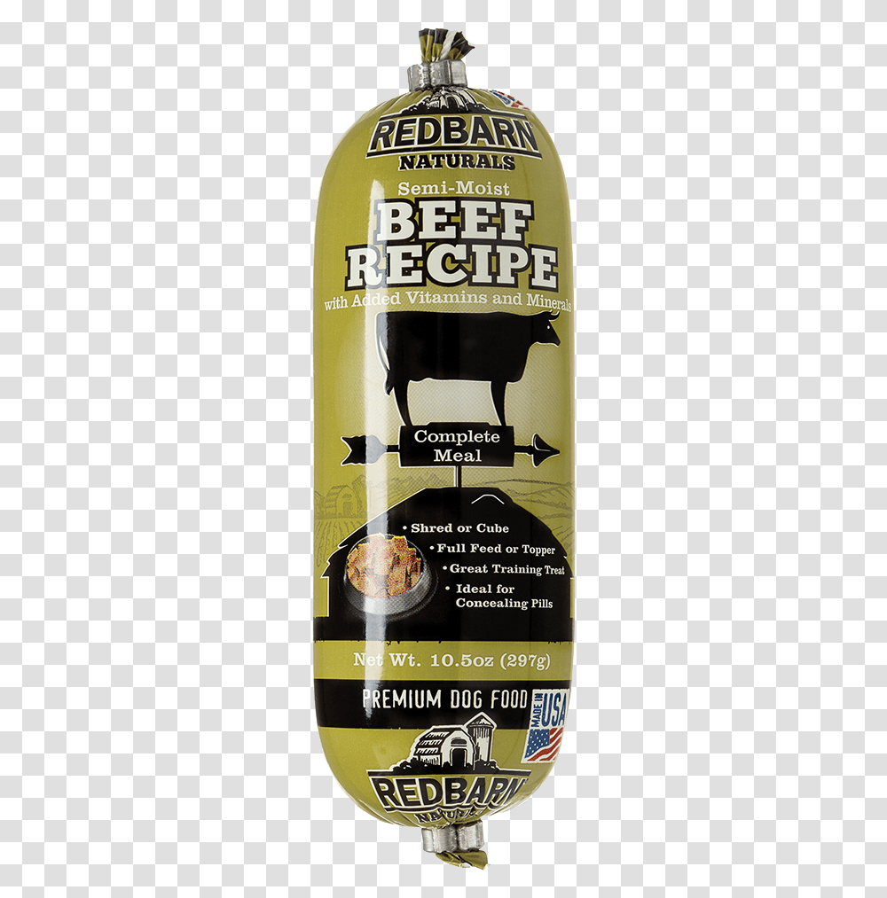 Redbarn Pet Products Beef Recipe Food Roll, Advertisement, Poster, Flyer, Paper Transparent Png