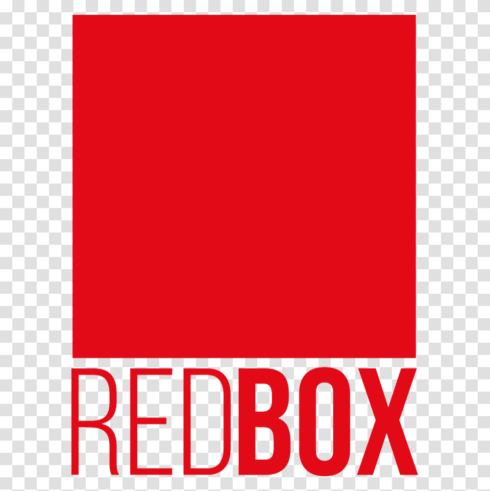 Redbox Background Red Box, Logo, Label Transparent Png