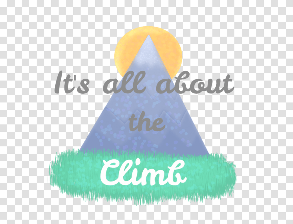 Redbubble Design Its All About The Climb, Triangle, Lighting, Plant Transparent Png