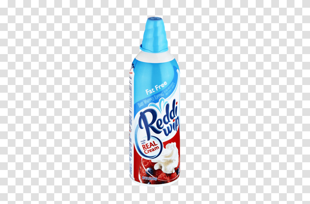 Reddi Wip Fat Free Dairy Whipped Topping Reviews, Shaker, Bottle, Cream, Dessert Transparent Png