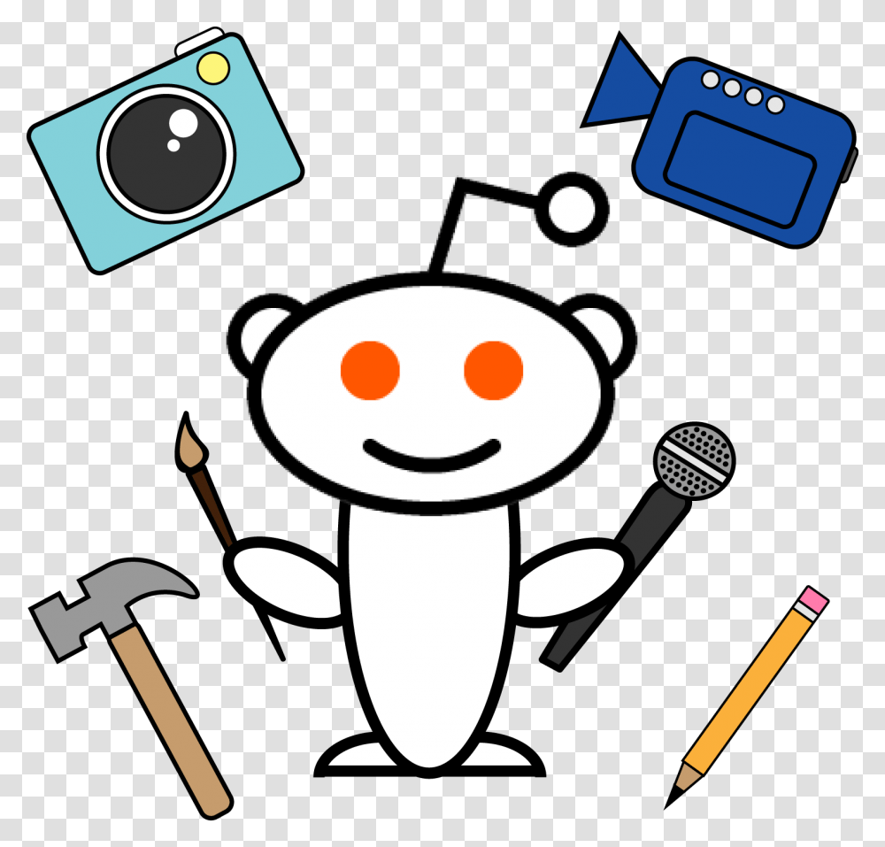 Reddit Alien, Hammer, Tool Transparent Png