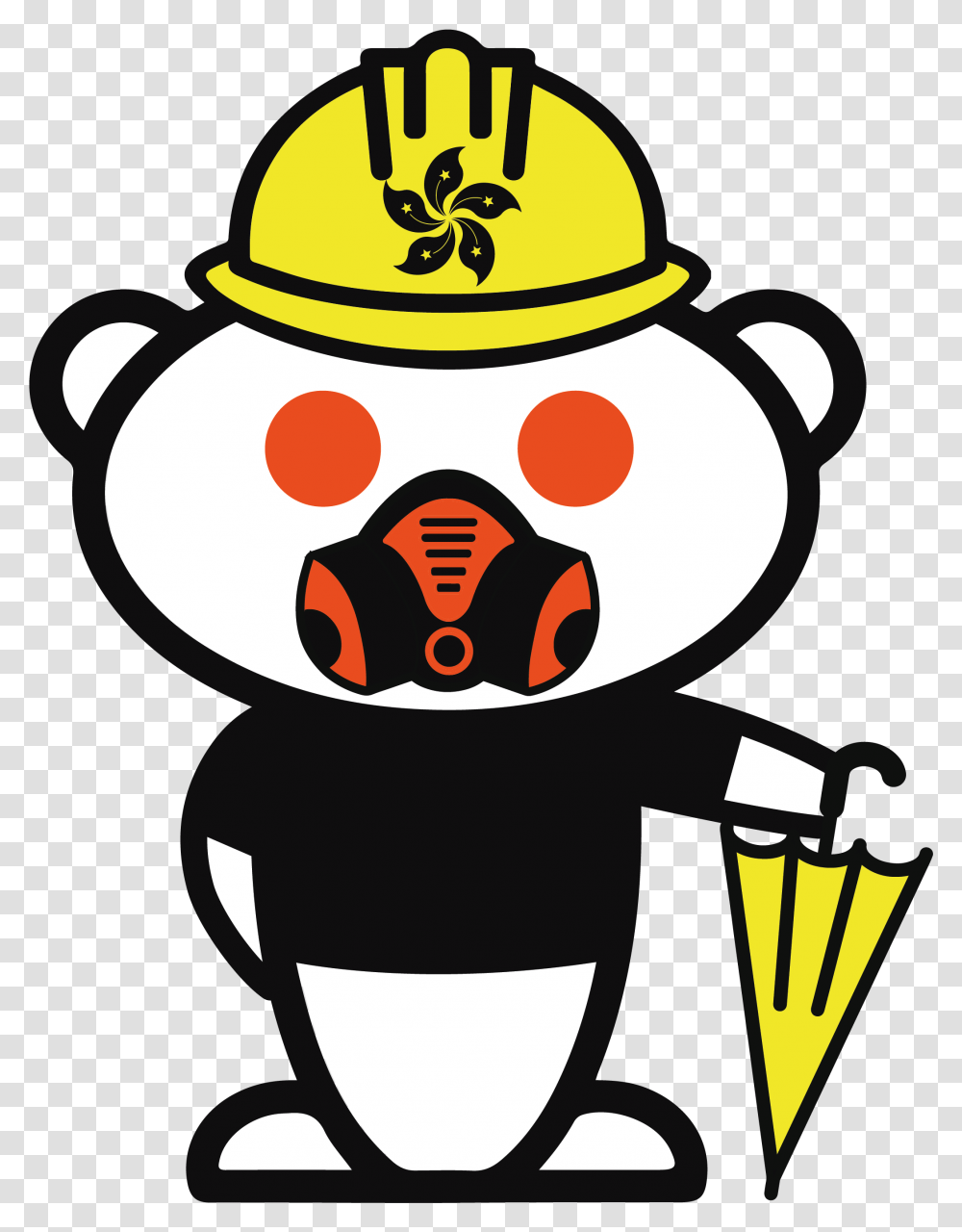 Reddit Alien, Mascot, Stencil Transparent Png