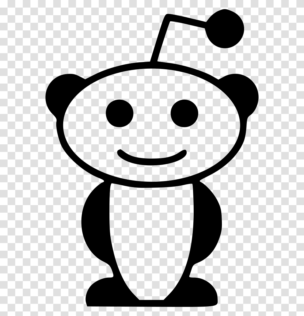 Reddit Alt Icon Free Download, Stencil, Silhouette, Snowman, Winter Transparent Png