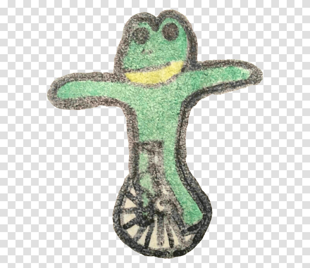 Reddit Crawler Datboi Art, Cross, Symbol, Animal, Gecko Transparent Png