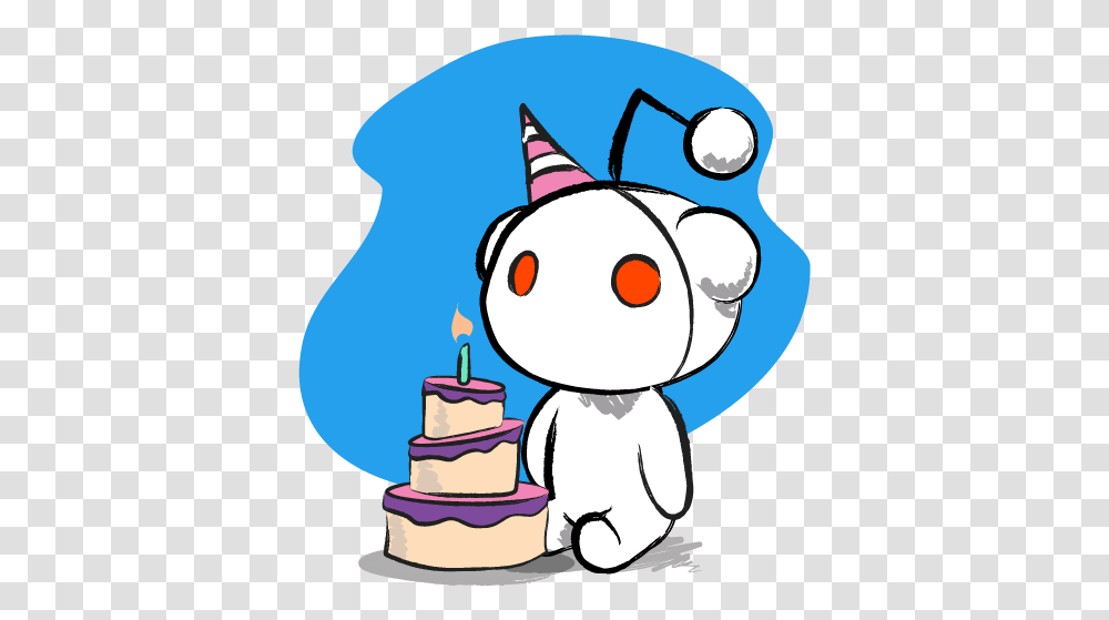 Reddit Happy Cake Day, Dessert, Food, Apparel Transparent Png