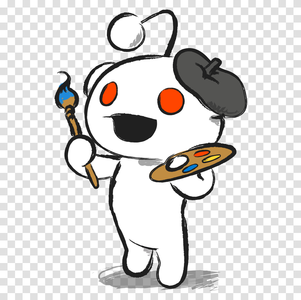 Reddit Logo Art, Performer, Magician, Chef Transparent Png