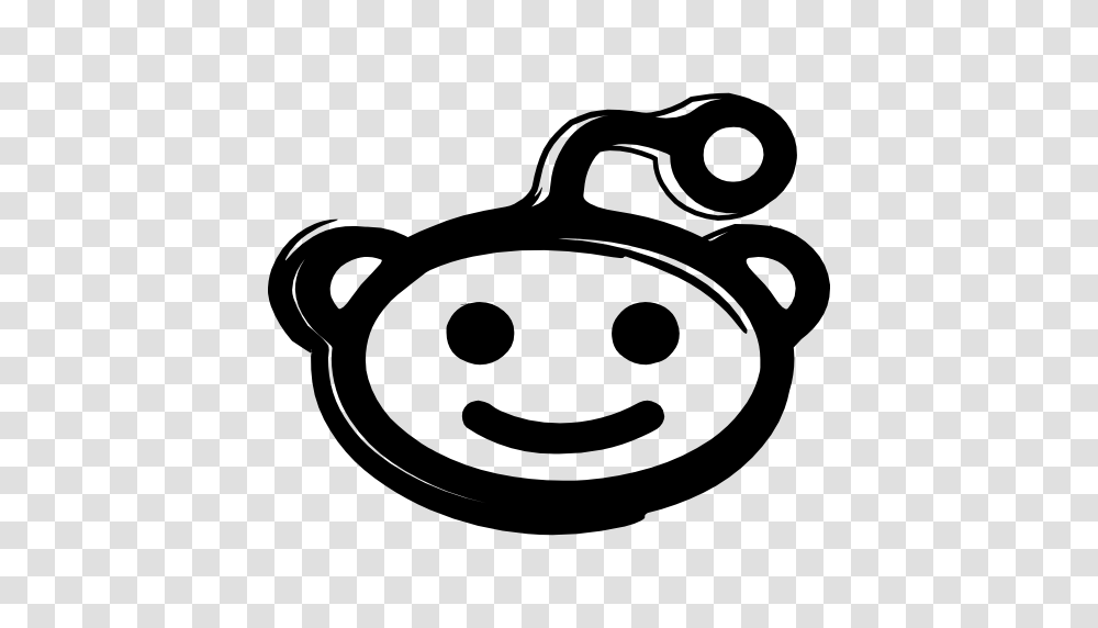Reddit Logo Icon, Stencil, Pottery, Teapot, Porcelain Transparent Png