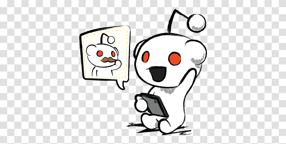 Reddit Snoo Cute, Performer, Face Transparent Png