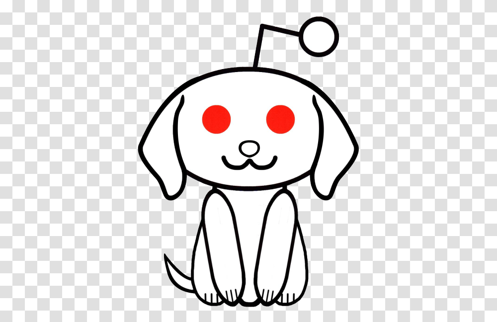 Reddit Snoo Dog, Stencil, Drawing Transparent Png