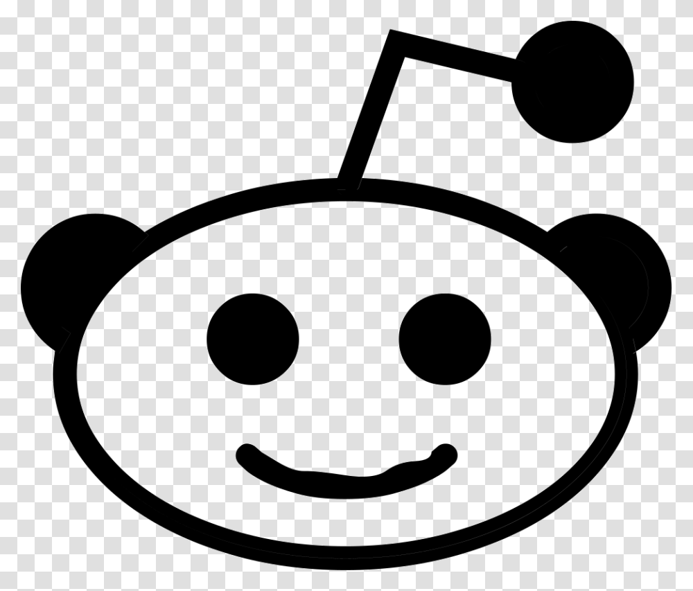 Reddit Social Logo Icon Free Download, Stencil, Silhouette Transparent Png