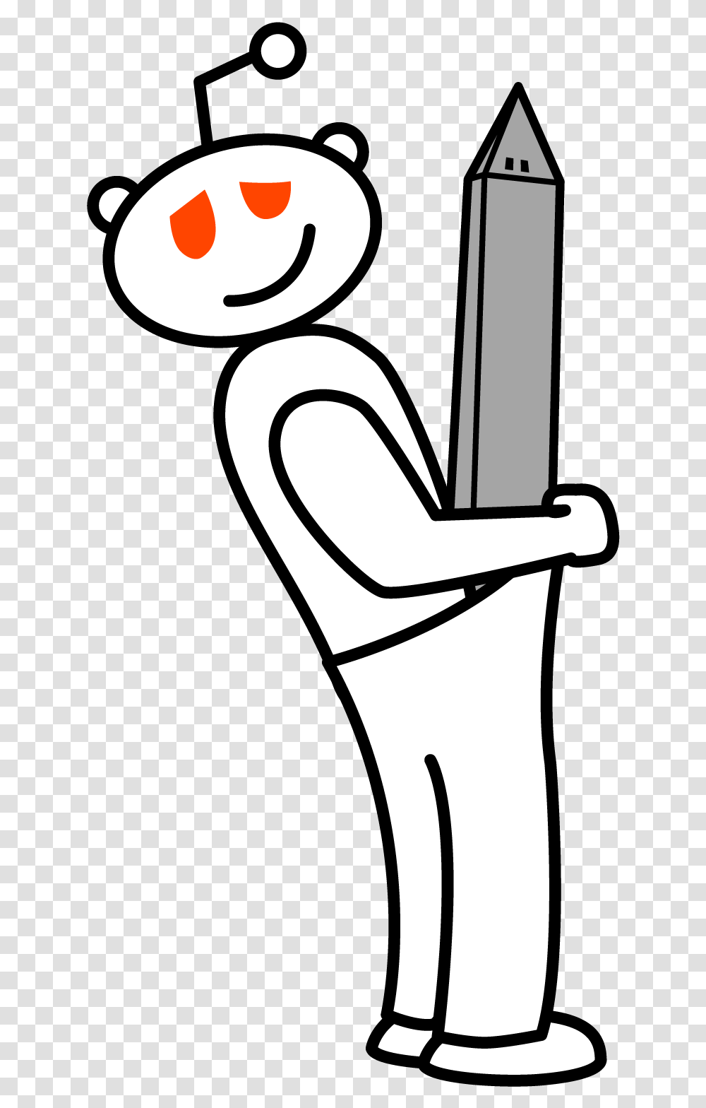 Reddit, Number, Stencil Transparent Png