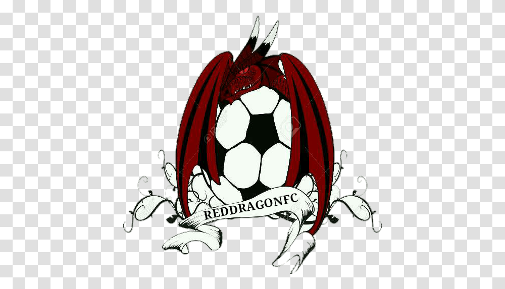 Reddragon Free Download Borrow And Streaming Internet Red Dragons With Soccer Ball, Football, Team Sport, Sports, Graphics Transparent Png