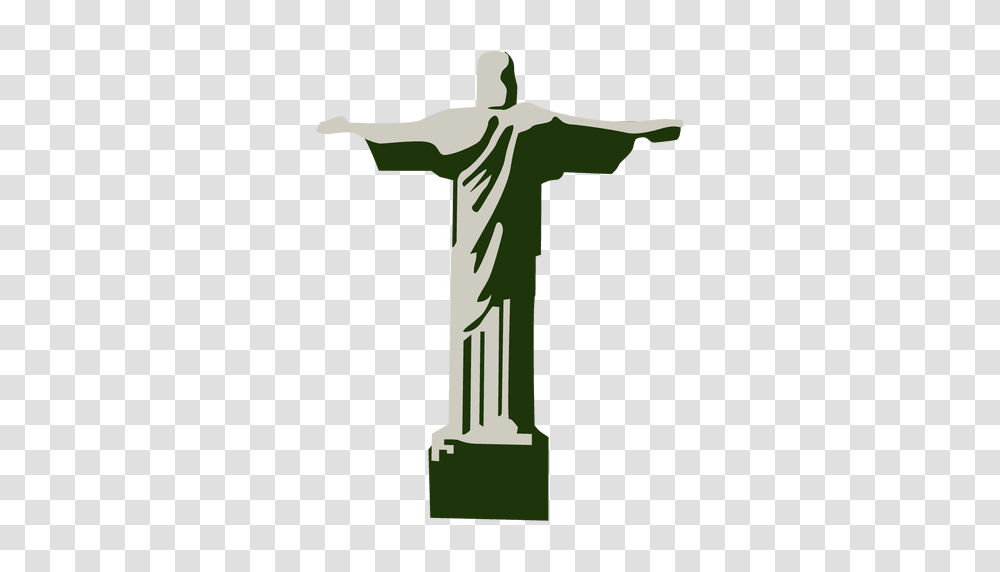 Redeemer Christ Brazil, Cross, Standing Transparent Png