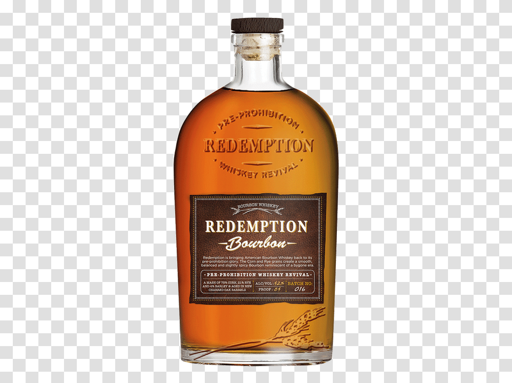 Redemption Bourbon Whiskey Redemption Bourbon Rye, Book, Liquor, Alcohol, Beverage Transparent Png