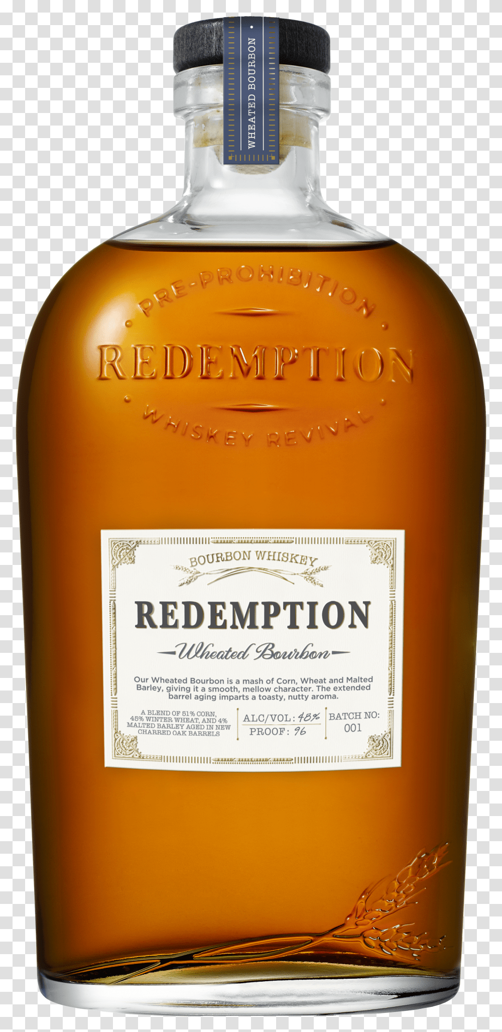Redemption Wheated Bourbon Transparent Png