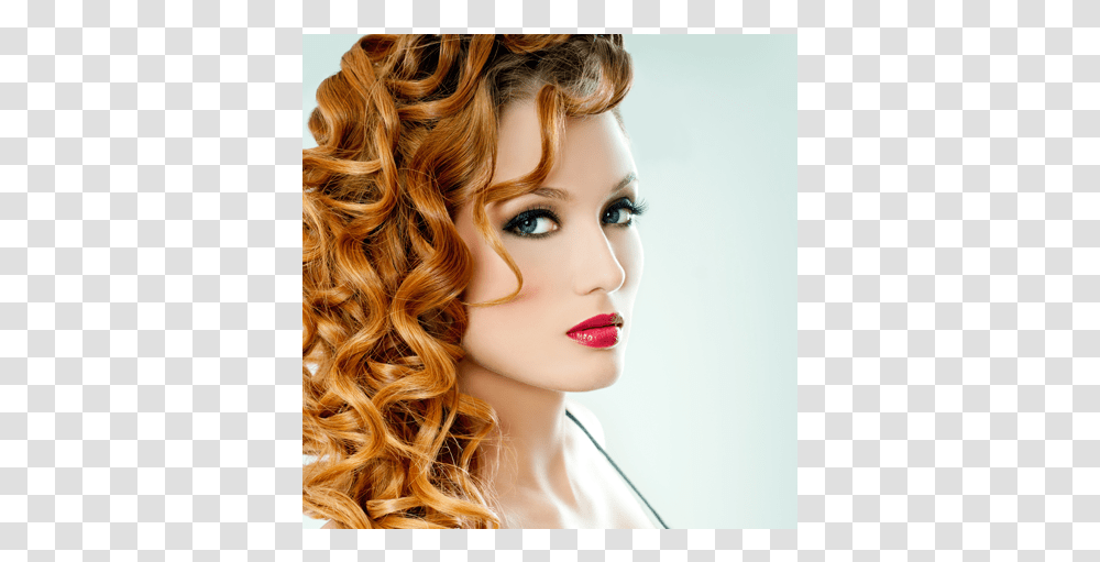 Redhead Beauty, Person, Face, Lipstick, Cosmetics Transparent Png