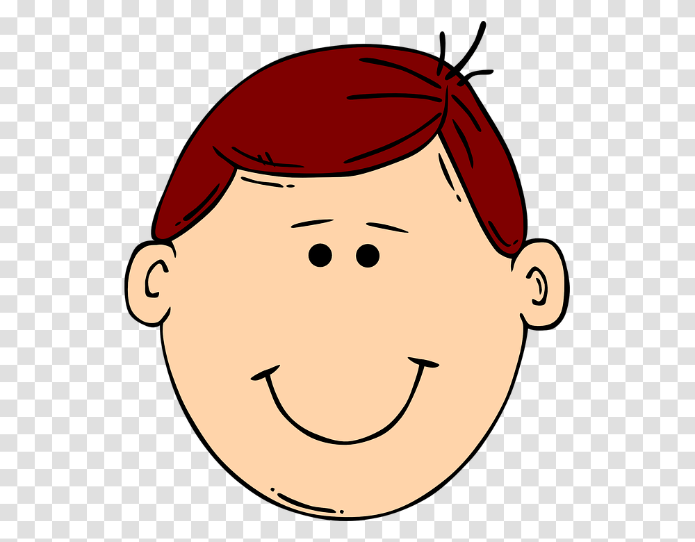 Redhead Clipart Child Head, Face, Label, Plant Transparent Png