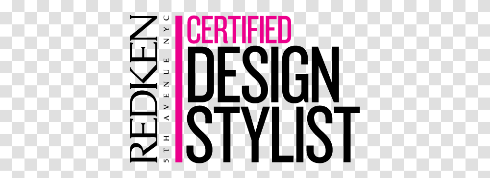 Redken Certified Design Stylist Redken, Label, Alphabet Transparent Png