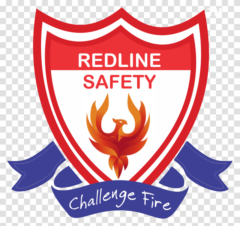 Redline Safety Safety Logo Hd, Trademark, Ketchup, Food Transparent Png