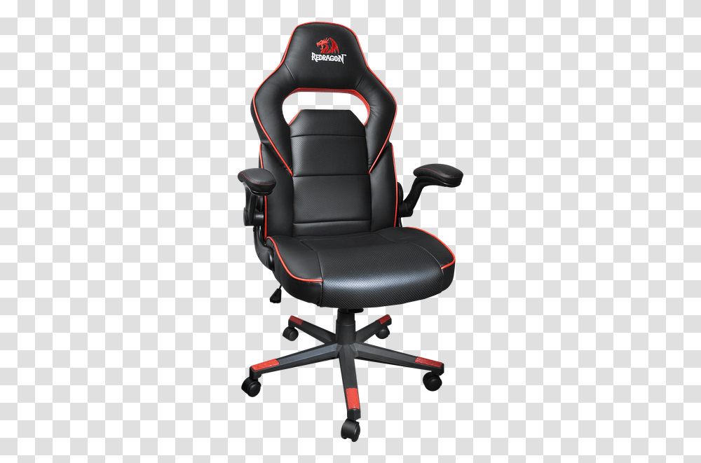 Redragon Assassin Gaming Chair, Cushion, Furniture, Headrest, Car Seat Transparent Png