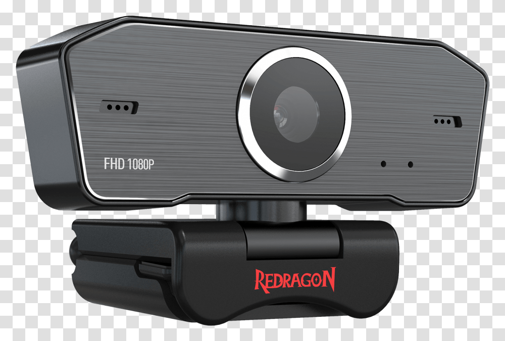 Redragon Gw800 1080p Webcam With Built In Dual Microphone Webcam, Camera, Electronics, Projector Transparent Png