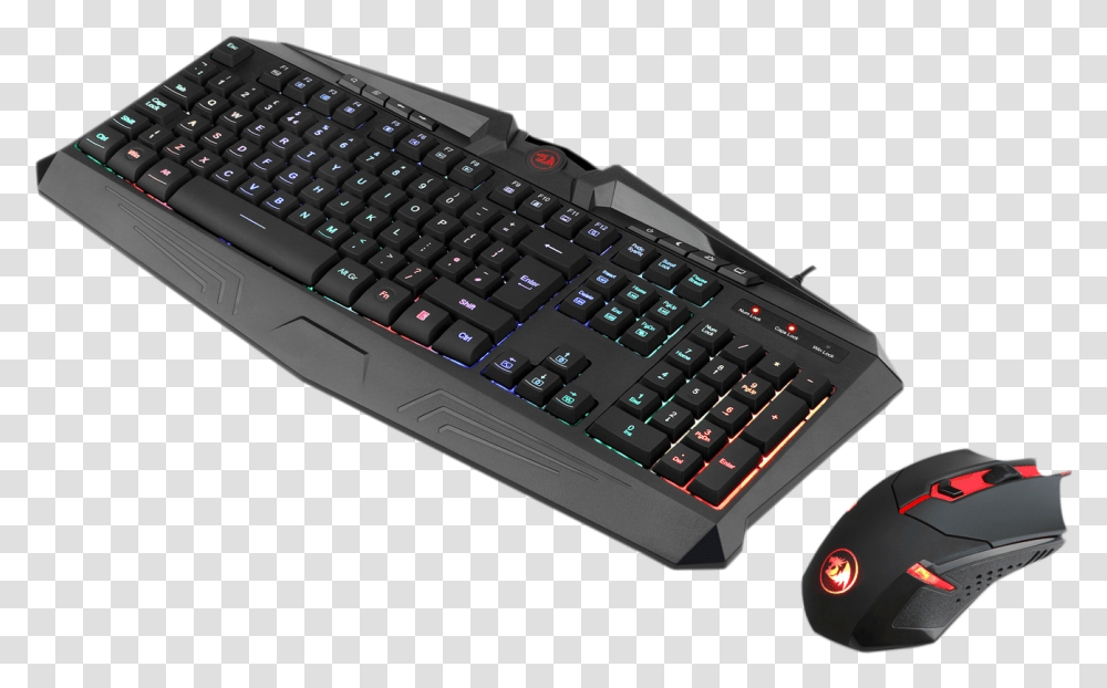 Redragon S101 Gaming Keyboard And Mouse, Computer Keyboard, Computer Hardware, Electronics Transparent Png