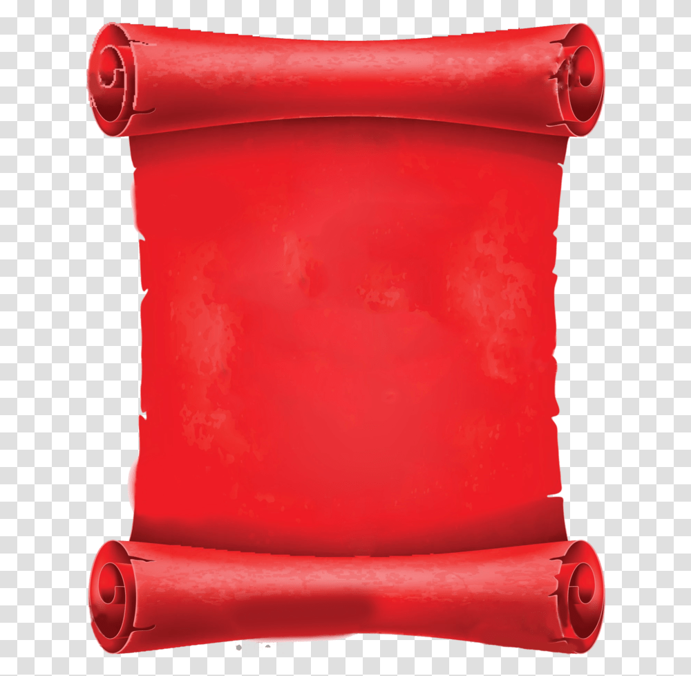 Redscroll Red Scroll Paper, Mailbox, Letterbox, Cushion, Armchair Transparent Png