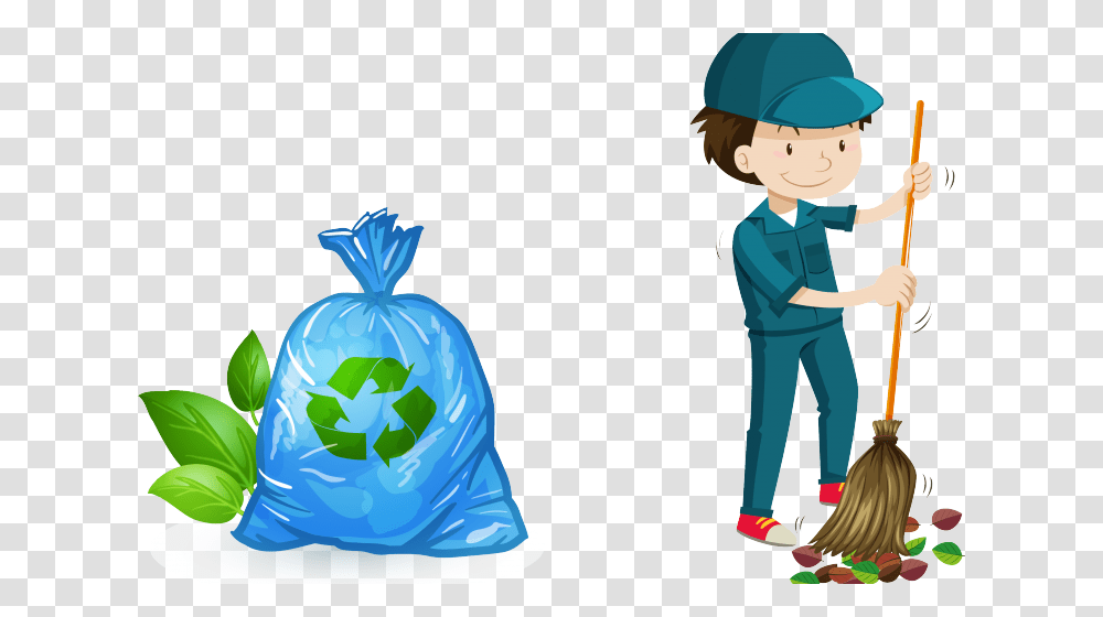 Reduce Reuse And Recycle, Person, Helmet, Bag Transparent Png