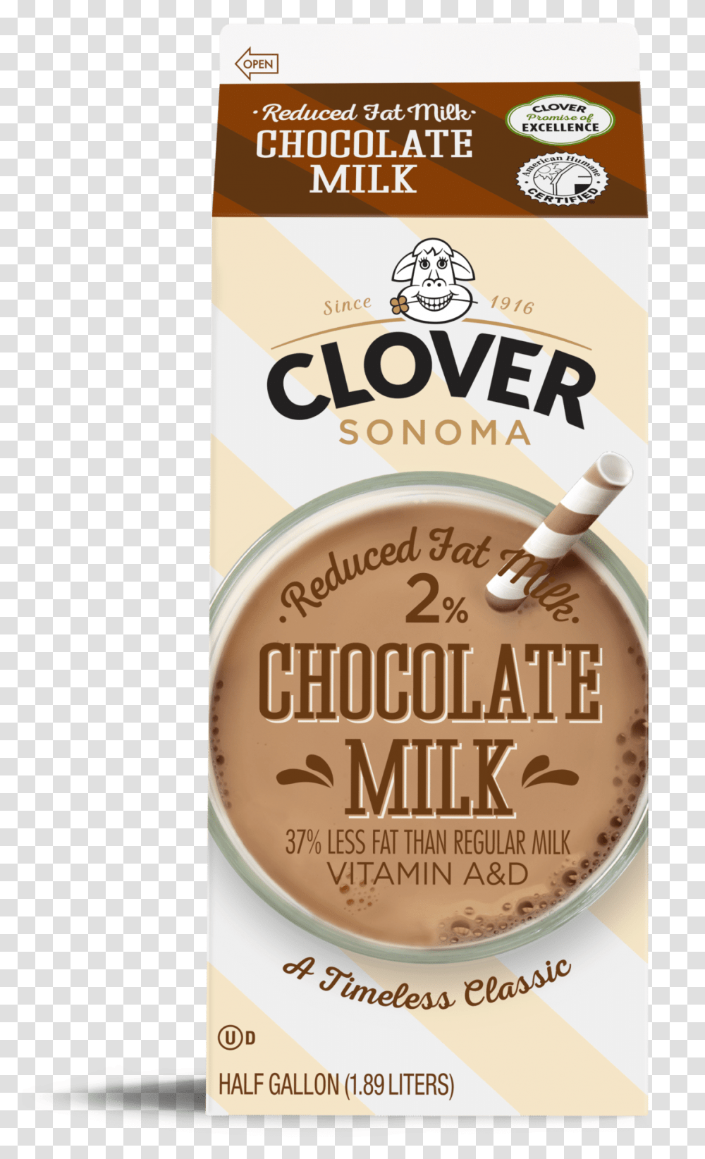 Reduced Fat Chocolate Milk Doppio, Food, Label, Cosmetics, Peanut Butter Transparent Png