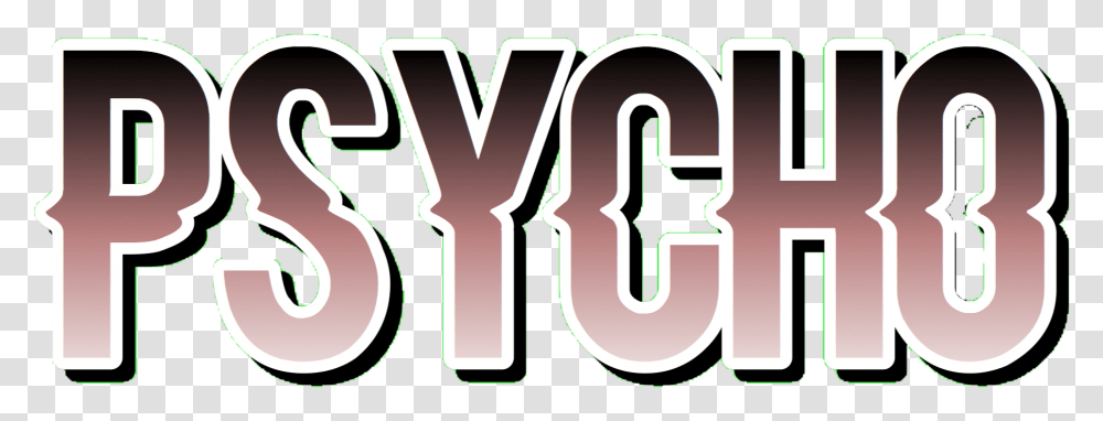 Redvelvet Psycho Sticker Horizontal, Text, Alphabet, Number, Symbol Transparent Png