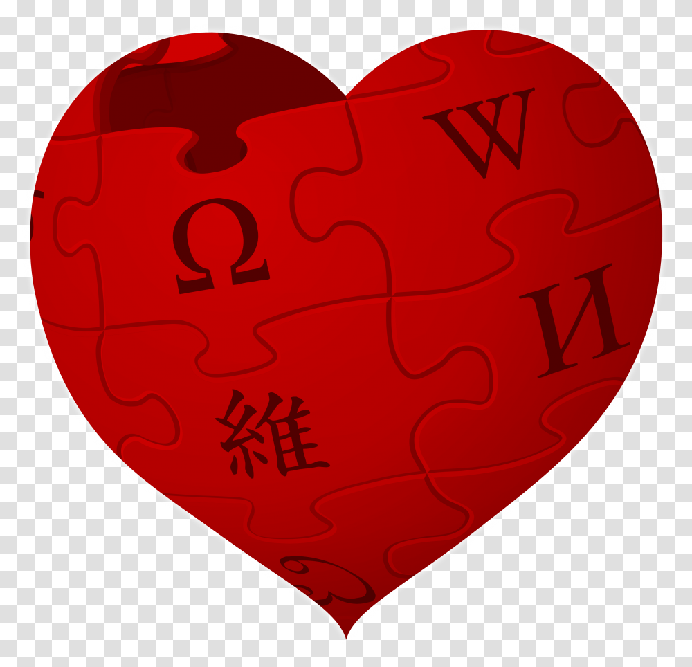Redwikiheart 108m Heartonly Wikipedia, Plectrum, Pillow, Cushion Transparent Png
