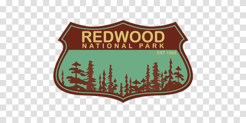 Redwood National Park Logo, Vegetation, Plant, Tree, Outdoors Transparent Png