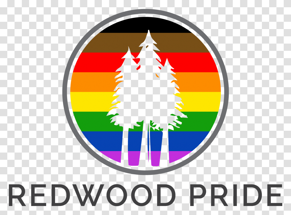 Redwood Pride Logo, Trademark, Poster, Advertisement Transparent Png