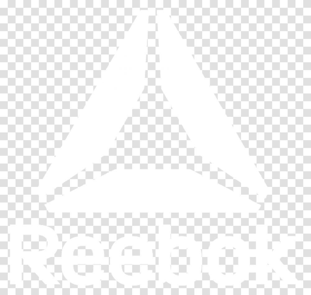 Reebok Logo Reebok Logo, Triangle, Symbol, Label, Text Transparent Png