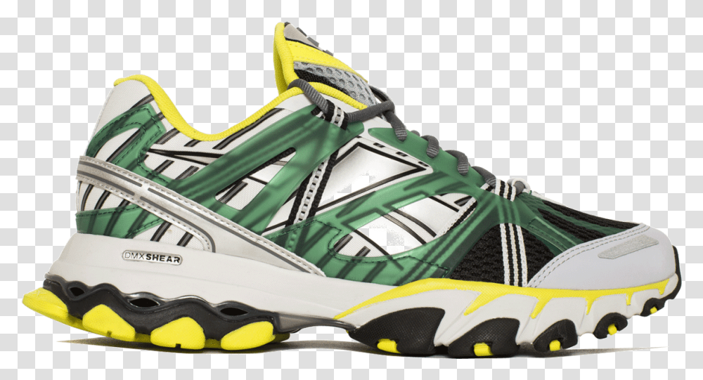 Reebok Sneakers Dmx Trail Sha Green Ef8595 Reebok Dmx Trail Shadow, Shoe, Footwear, Apparel Transparent Png