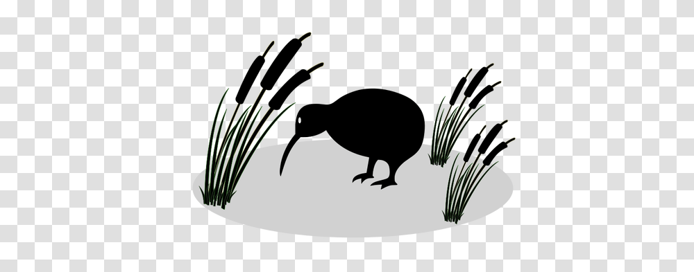 Reed Bird Vector Clip Art, Animal, Plant, Mammal, Blackbird Transparent Png