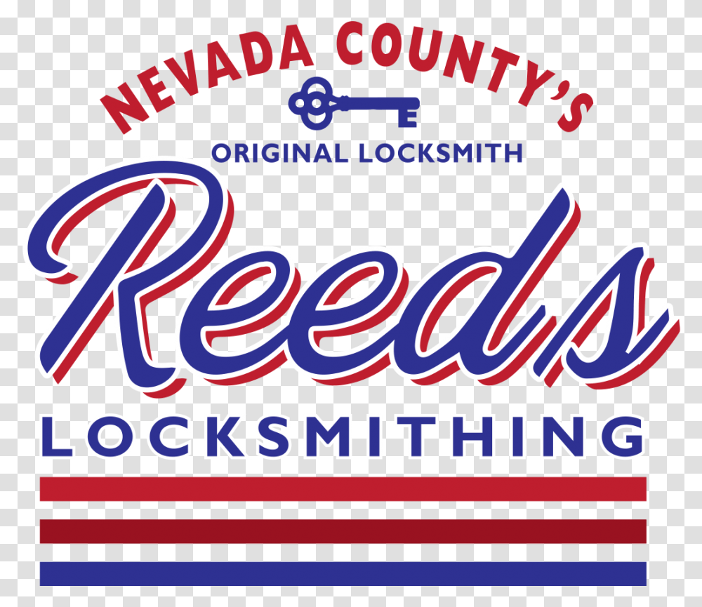 Reed's Locksmithing Poster, Word, Meal, Food, Label Transparent Png