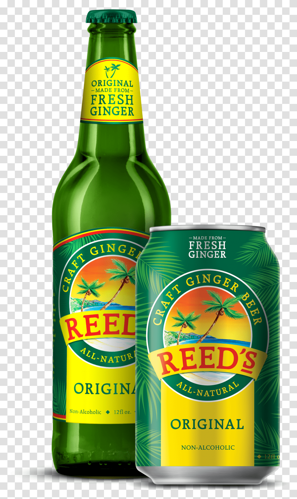 Reeds Zero Sugar Ginger Beer, Alcohol, Beverage, Drink, Lager Transparent Png