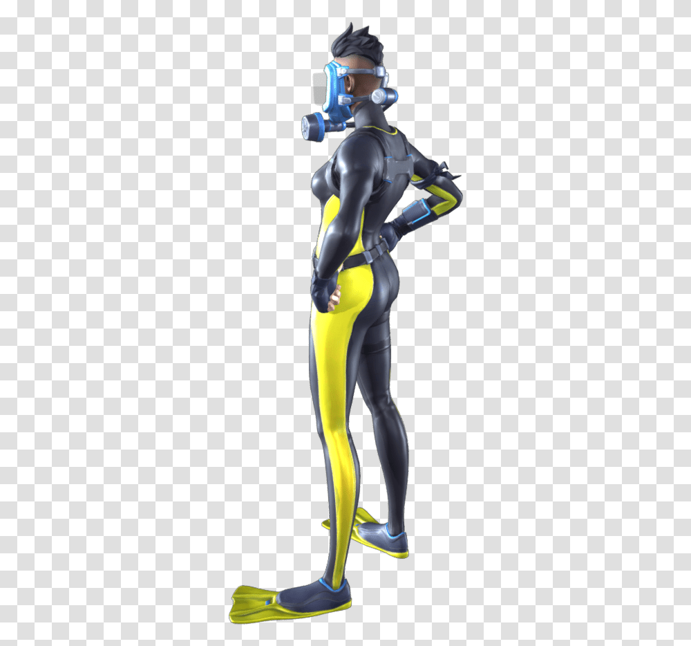 Reef Ranger Fortnite Outfit Skin How To Get News Figurine, Costume, Spandex, Cape Transparent Png