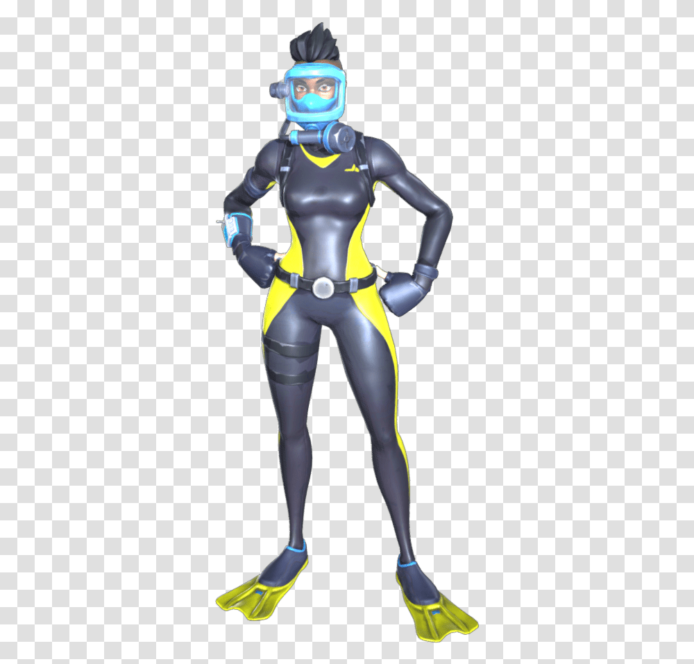 Reef Ranger Fortnite Outfit Skin How To Get News Wolverine, Costume, Spandex, Apparel Transparent Png