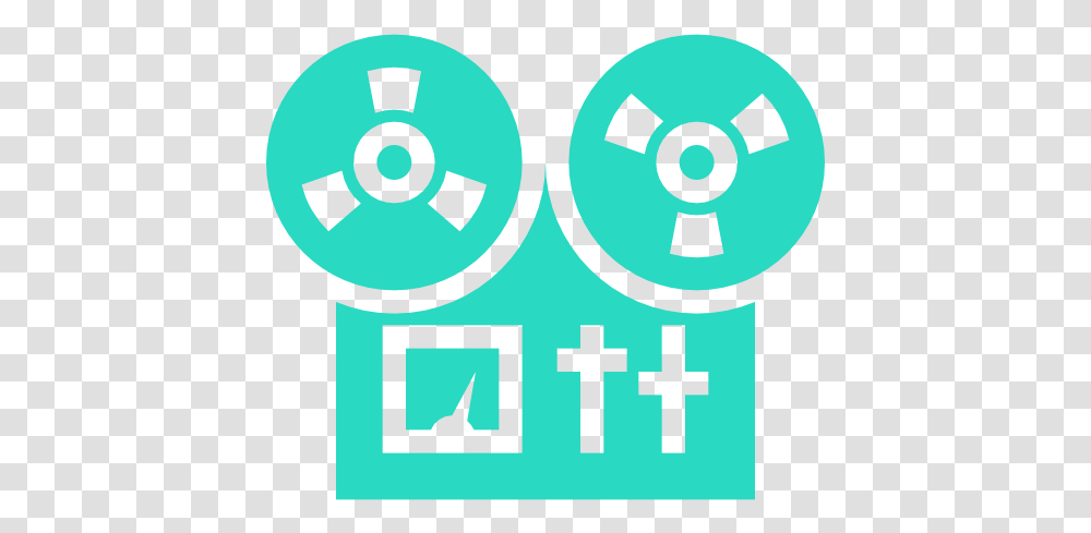 Reel To Tape Recorder Musical Reel Tape Recorder Icon, Number, Symbol, Text, Sign Transparent Png