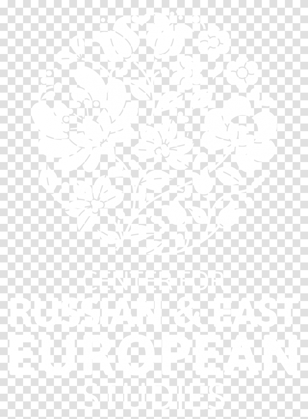 Rees Logo Vertical White Black And White Embroidery Designs, Floral Design, Pattern Transparent Png