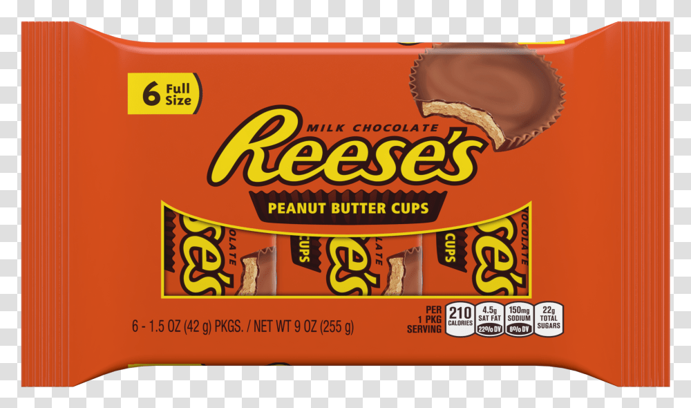 Reese's Peanut Butter Cups Download Reese's Peanut Butter Cups 6 Full Size, Food, Candy, Snack, Sweets Transparent Png