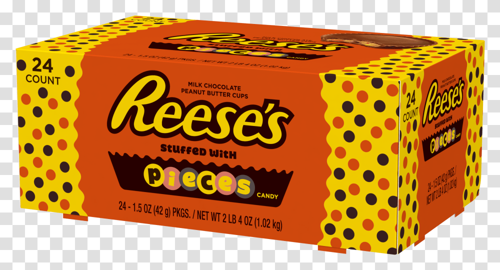 Reeses Peanut Butter Cups With Pieces Pieces, Food, Candy, Sweets, Confectionery Transparent Png