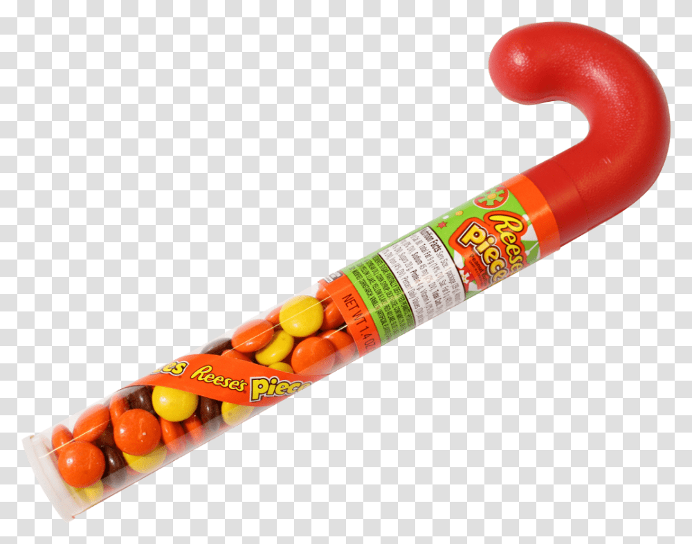 Reeses Pieces Candy Cane Oz Hangry Kits Reeses Reese's Peanut Butter Cups, Food, Plant, Aluminium, Sweets Transparent Png