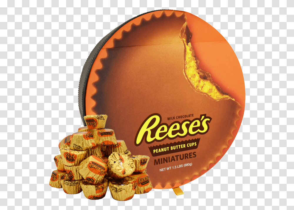 Reese's Miniatures Gift Box Novelty Boxes Peanut Butter Cup, Birthday Cake, Dessert, Food, Sweets Transparent Png